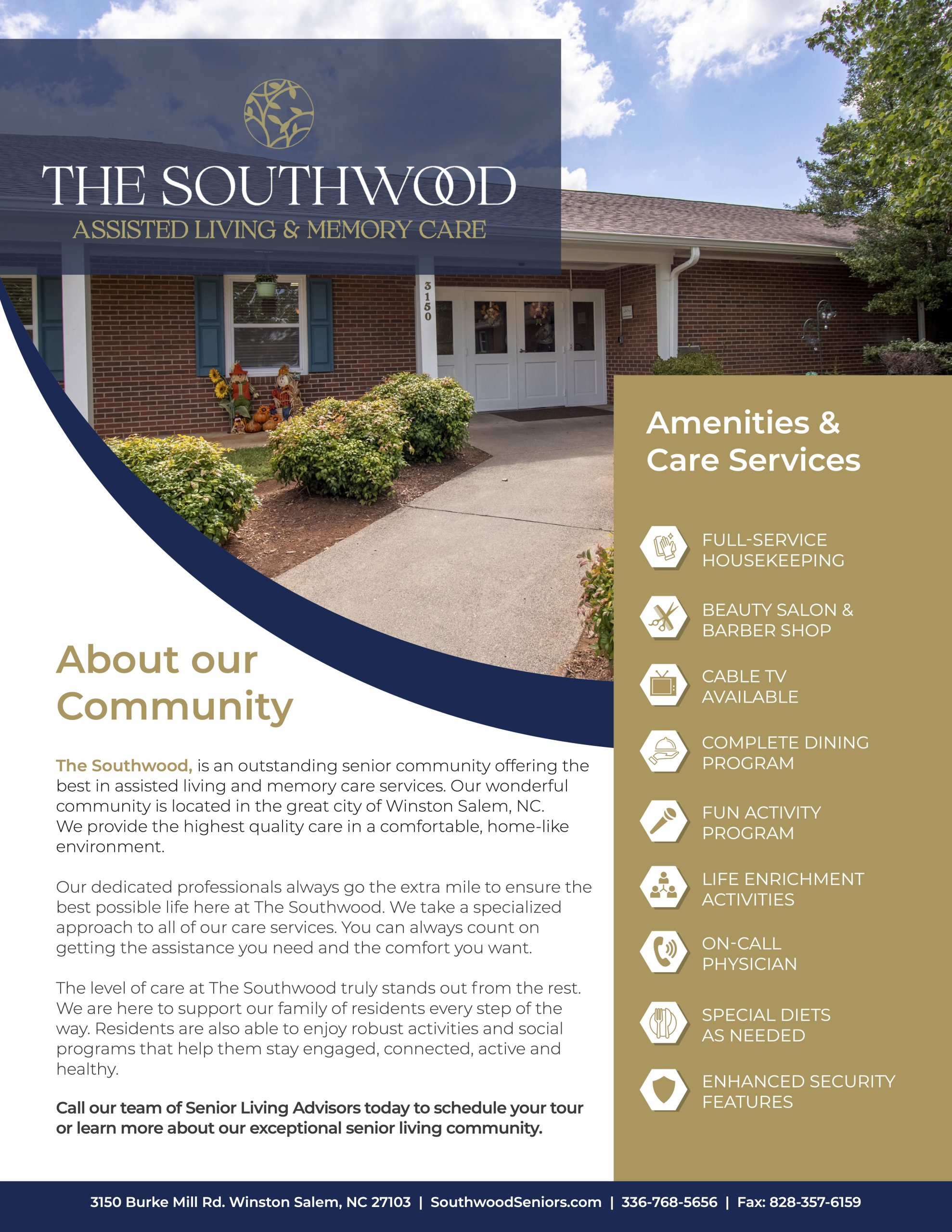 The Southwood- About our Services